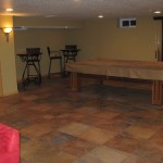Finished Basement with Wet Bar